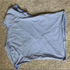 BLUE FLORAL BRANDY MELVILLE GINA TOP💓